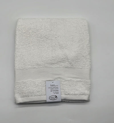 Set asciugamani in spugna 1+1 5€ panna